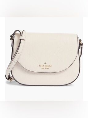 ✨ Kate Spade New York Mini Flip Crossbody Bag – Parchment Leather ✨ NWT